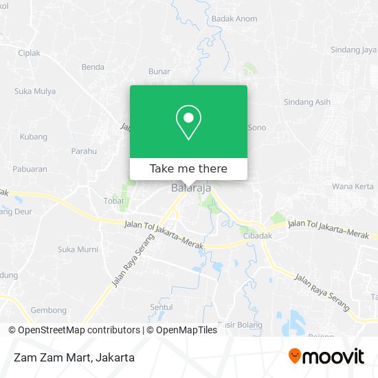 Zam Zam Mart map