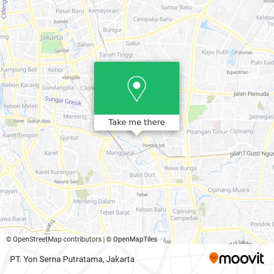 PT. Yon Serna Putratama map
