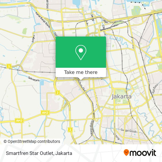 Smartfren Star Outlet map