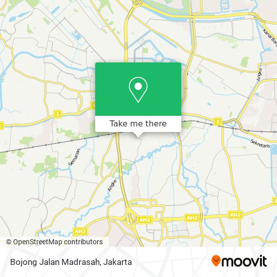 Bojong Jalan Madrasah map