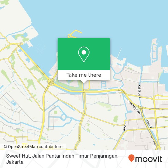 Sweet Hut, Jalan Pantai Indah Timur Penjaringan map