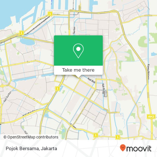 Pojok Bersama map