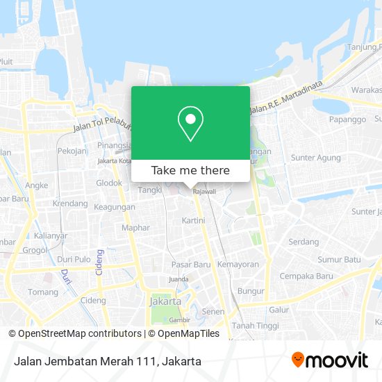 Jalan Jembatan Merah 111 map