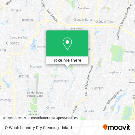 Q Wash Laundry Dry Cleaning map
