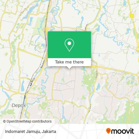 Indomaret Jamuju map