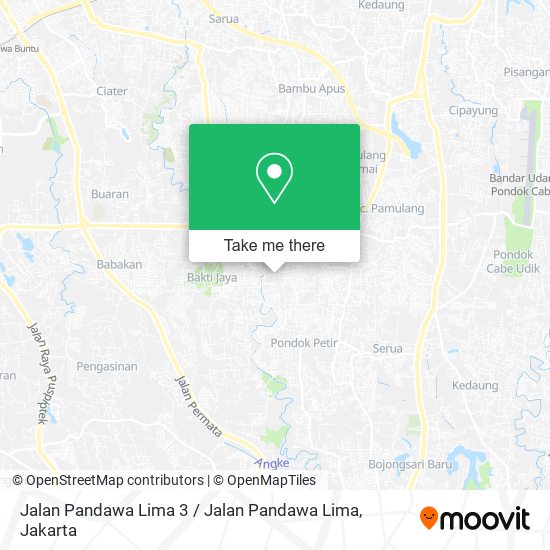 Jalan Pandawa Lima 3 / Jalan Pandawa Lima map