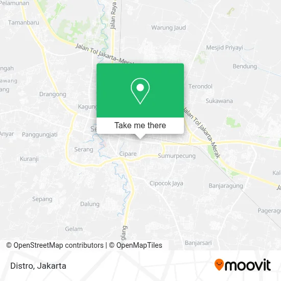 Distro map
