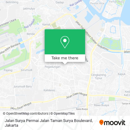 Jalan Surya Permai Jalan Taman Surya Boulevard map