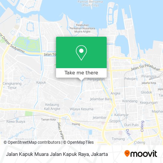 Jalan Kapuk Muara Jalan Kapuk Raya map