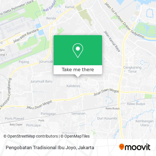 Pengobatan Tradisional Ibu Joyo map