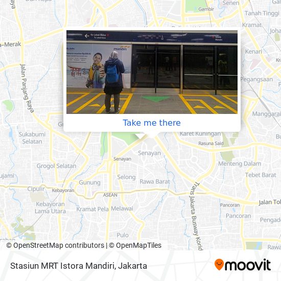Stasiun MRT Istora Mandiri map
