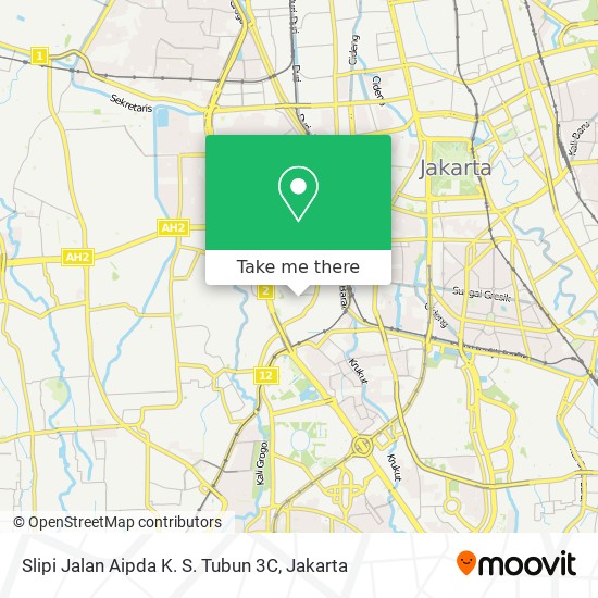 Slipi Jalan Aipda K. S. Tubun 3C map