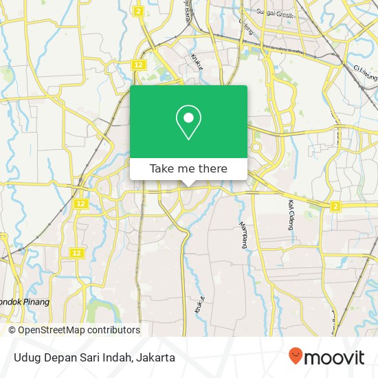 Udug Depan Sari Indah map