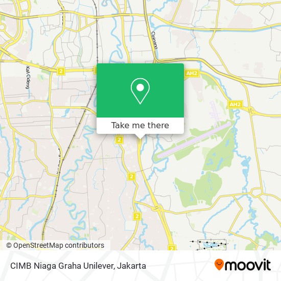 CIMB Niaga Graha Unilever map