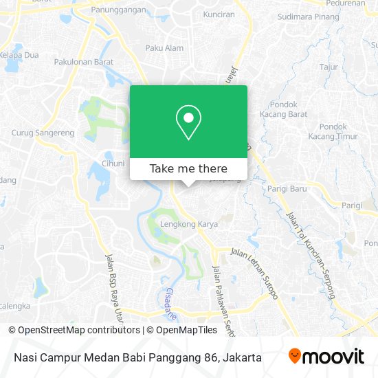 Nasi Campur Medan Babi Panggang 86 map