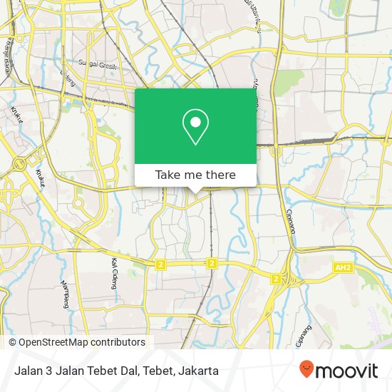 Jalan 3 Jalan Tebet Dal, Tebet map