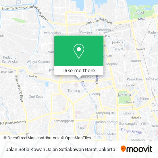 Jalan Setia Kawan Jalan Setiakawan Barat map