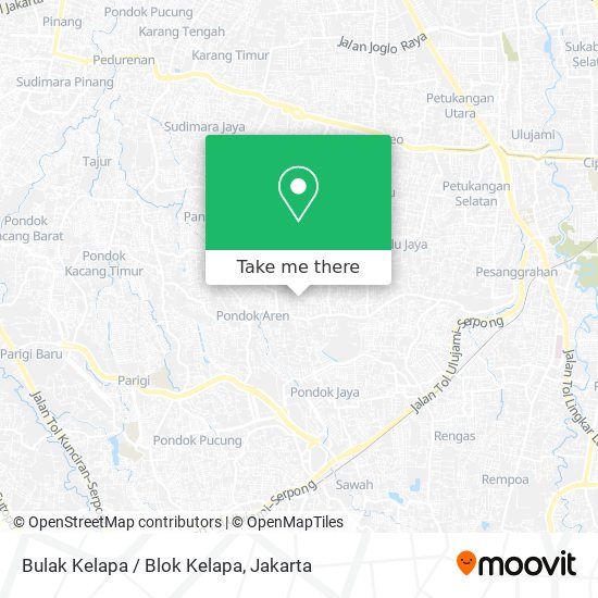 Bulak Kelapa / Blok Kelapa map