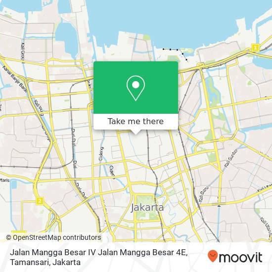 Jalan Mangga Besar IV Jalan Mangga Besar 4E, Tamansari map