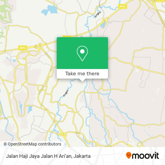 Jalan Haji Jaya Jalan H Ari'an map