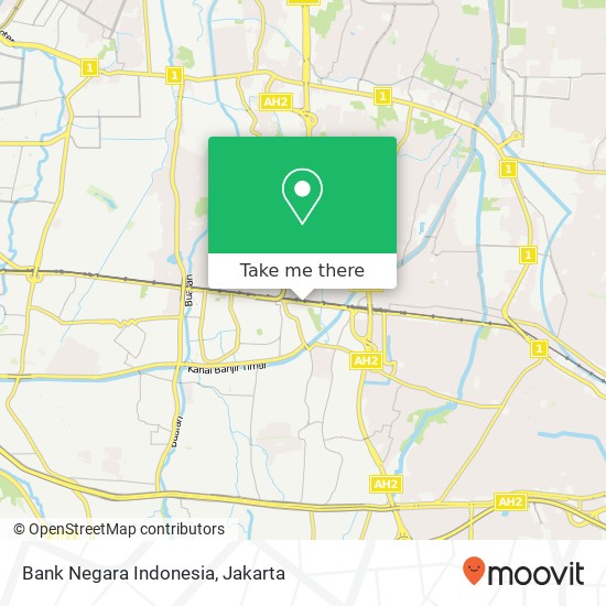 Bank Negara Indonesia map