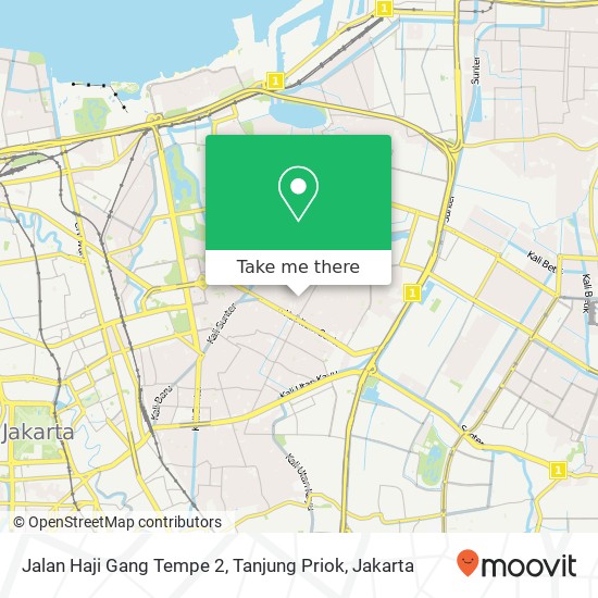 Jalan Haji Gang Tempe 2, Tanjung Priok map