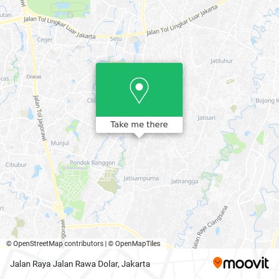 Jalan Raya Jalan Rawa Dolar map
