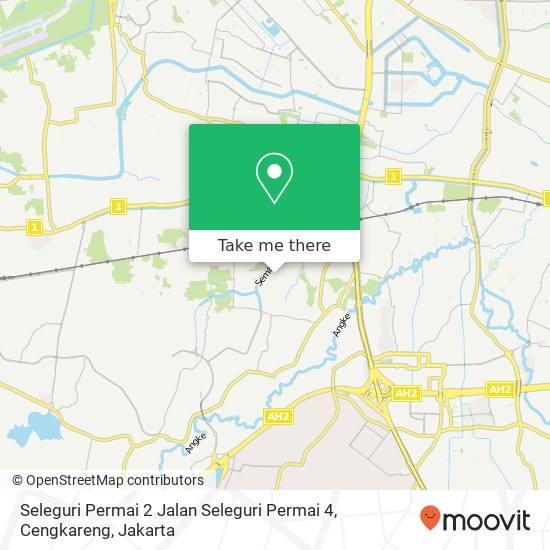 Seleguri Permai 2 Jalan Seleguri Permai 4, Cengkareng map