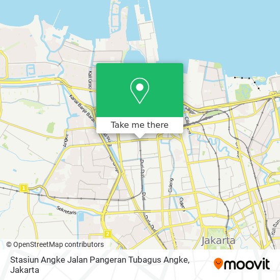 Stasiun Angke Jalan Pangeran Tubagus Angke map