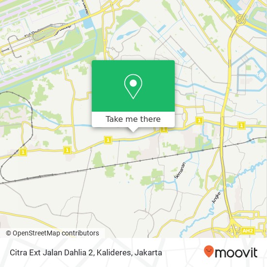 Citra Ext Jalan Dahlia 2, Kalideres map