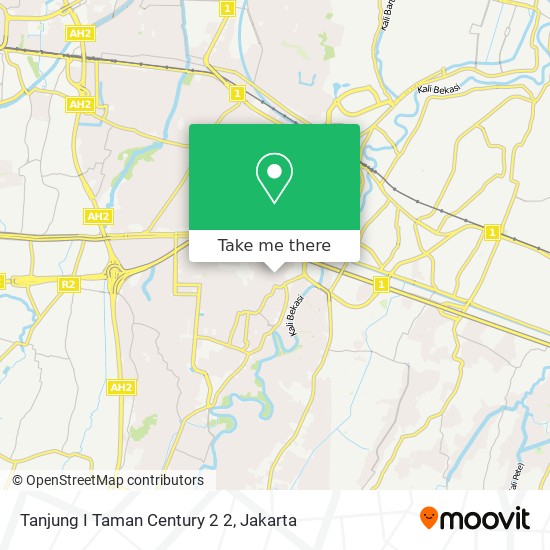 Tanjung I Taman Century 2 2 map