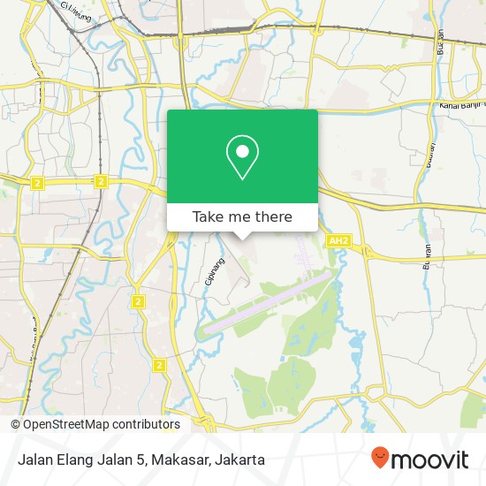 Jalan Elang Jalan 5, Makasar map