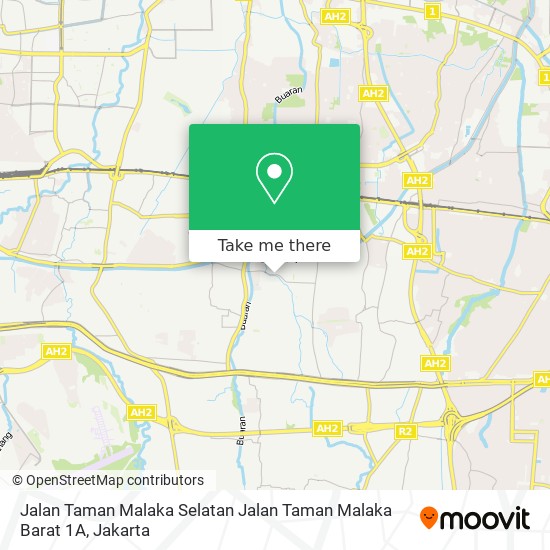 Jalan Taman Malaka Selatan Jalan Taman Malaka Barat 1A map