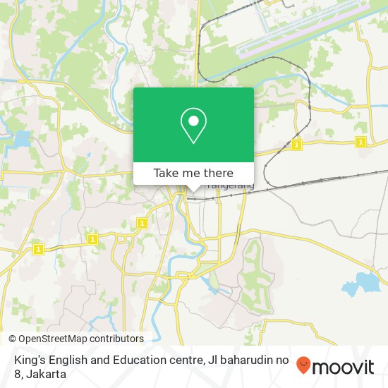 King's English and Education centre, Jl baharudin no 8 map