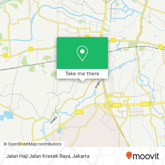 Jalan Haji Jalan Kresek Raya map