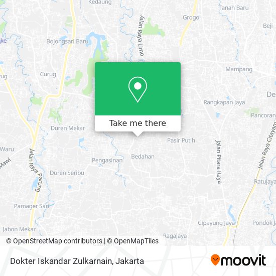Dokter Iskandar Zulkarnain map