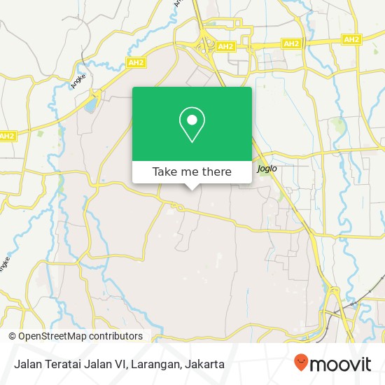 Jalan Teratai Jalan VI, Larangan map