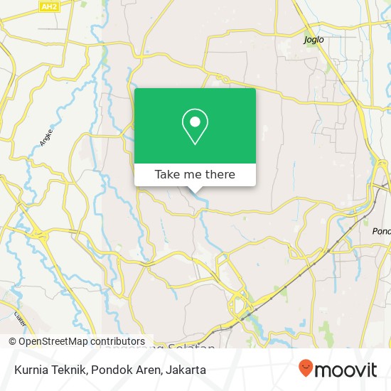 Kurnia Teknik, Pondok Aren map