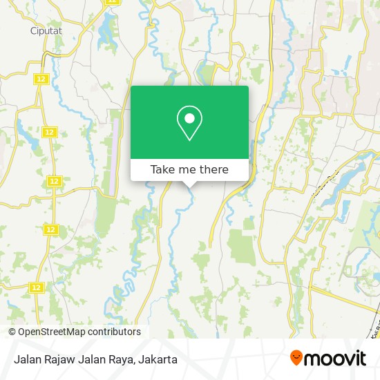 Jalan Rajaw Jalan Raya map