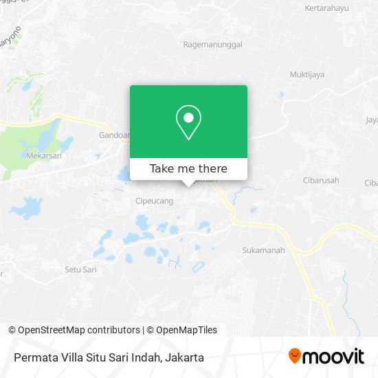 Permata Villa Situ Sari Indah map