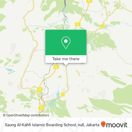 Saung Al-Kahfi Islamic Boarding School, null map