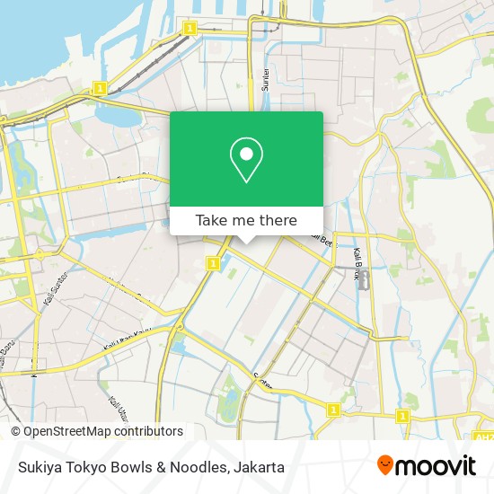 Sukiya Tokyo Bowls & Noodles map