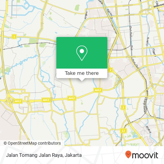 Jalan Tomang Jalan Raya map