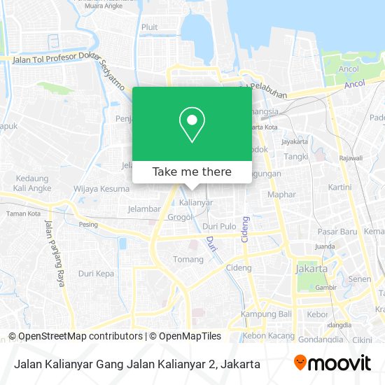 Jalan Kalianyar Gang Jalan Kalianyar 2 map