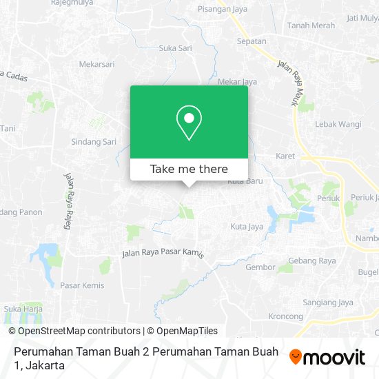 Perumahan Taman Buah 2 Perumahan Taman Buah 1 map