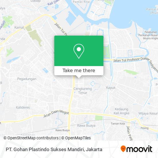 PT. Gohan Plastindo Sukses Mandiri map