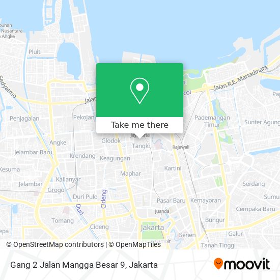 Gang 2 Jalan Mangga Besar 9 map