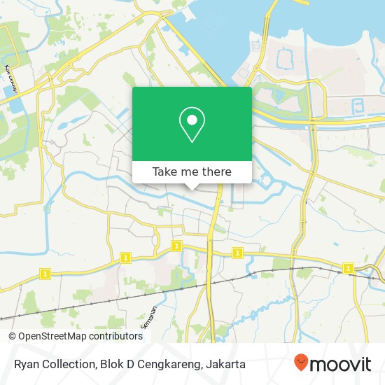 Ryan Collection, Blok D Cengkareng map