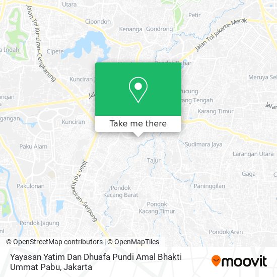 Yayasan Yatim Dan Dhuafa Pundi Amal Bhakti Ummat Pabu map