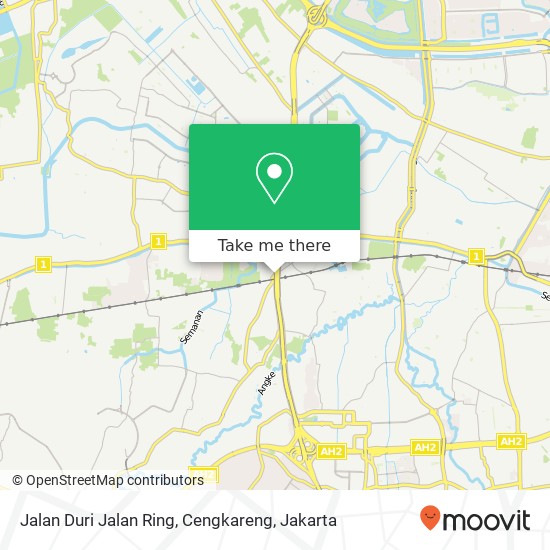 Jalan Duri Jalan Ring, Cengkareng map